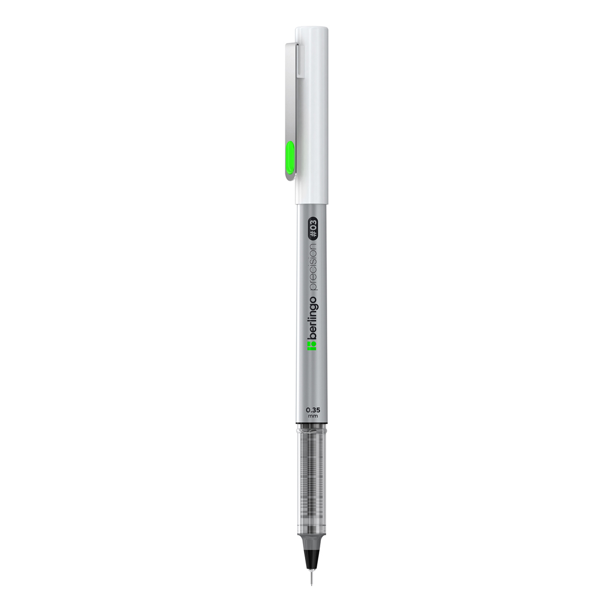 Ручка капиллярная Berlingo "Precision" черная, #03, 0,35мм