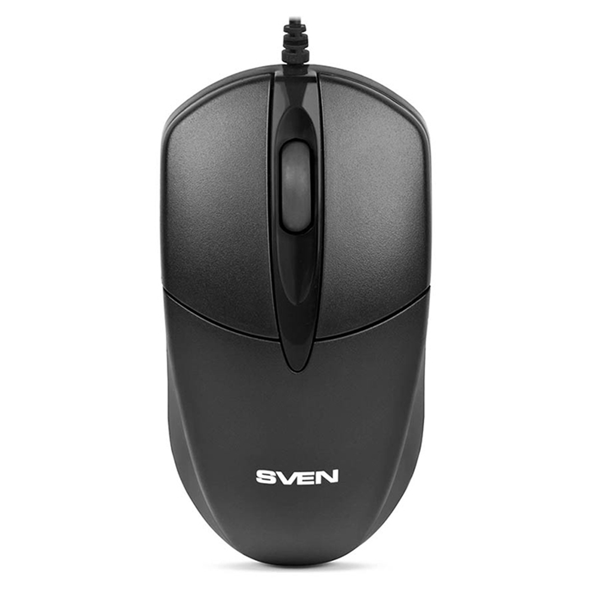 Мышь Sven RX-112, USB, черный, 2btn+Roll
