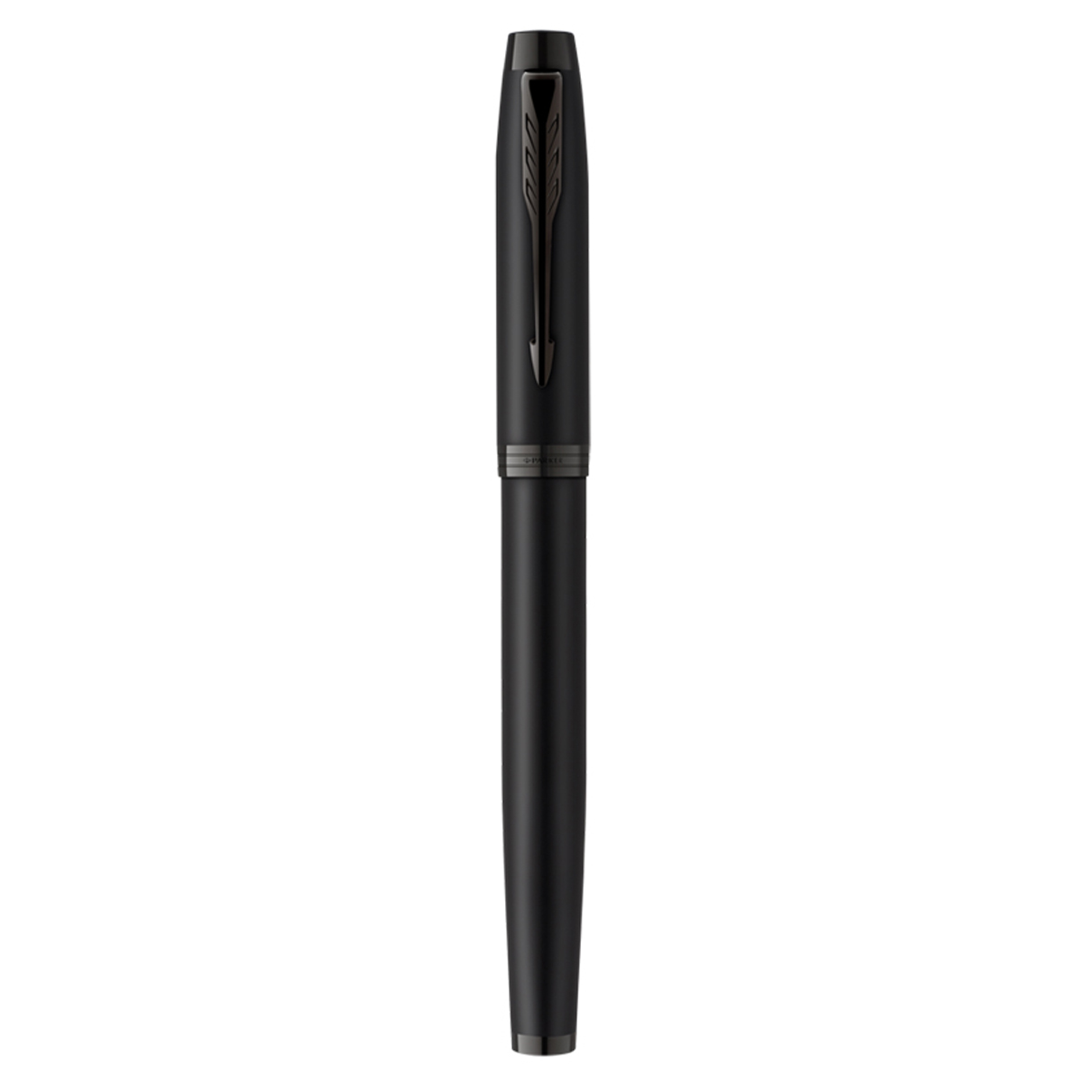 Ручка перьевая Parker "IM Achromatic Black" синяя, 0,8мм, подарочная упаковка