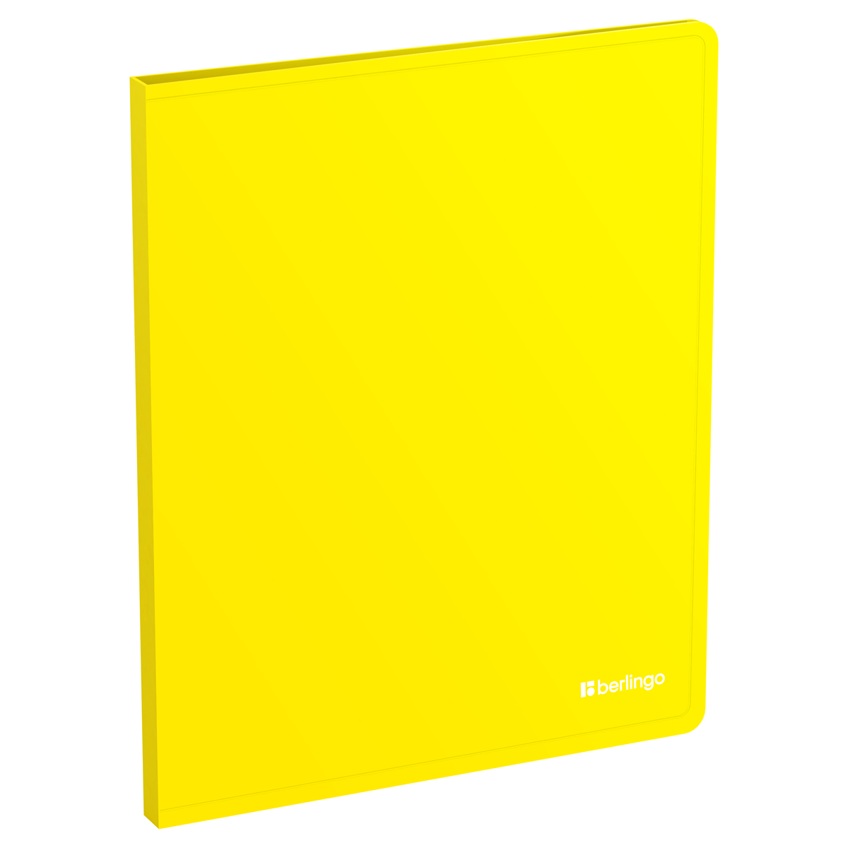 Папка с зажимом Berlingo "Soft Touch" А4, 17мм, 700мкм, желтая, с внутр. карманом
