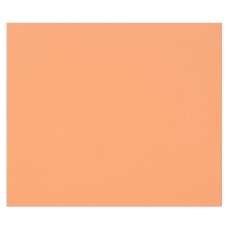 Цветная бумага 500*650мм, Clairefontaine "Tulipe", 25л., 160г/м2, рыжий, легкое зерно, 100%целлюлоза
