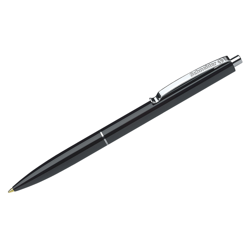 Ручка шариковая автоматическая Schneider "K15" синяя, 1,0мм, корпус черный, ш/к