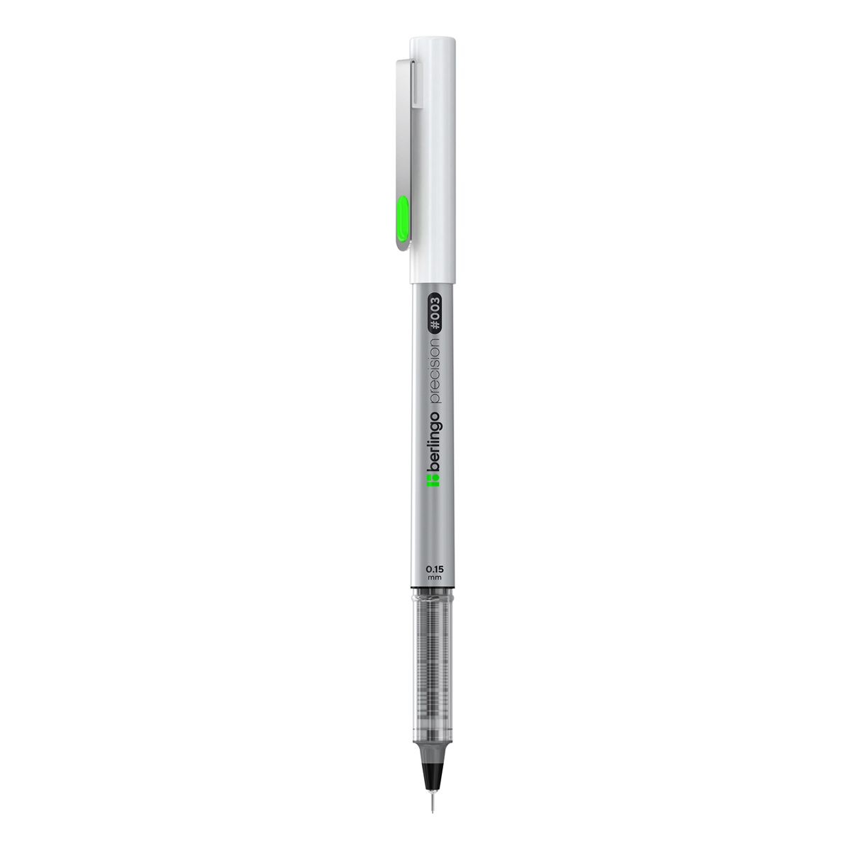 Ручка капиллярная Berlingo "Precision" черная, #003, 0,15мм