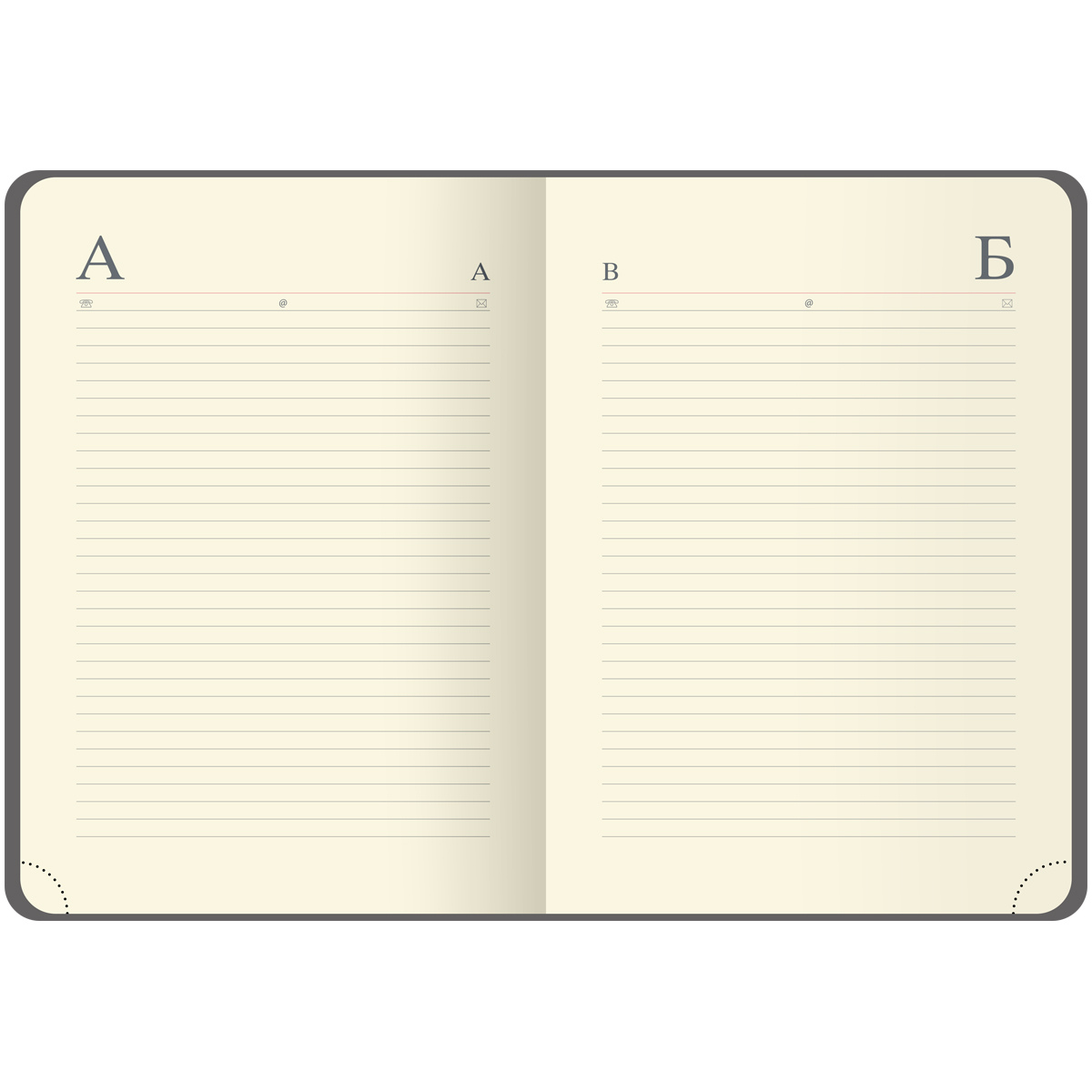 Ежедневник недатированный, А5, 136л., кожзам, OfficeSpace "Pattern", светло-синий
