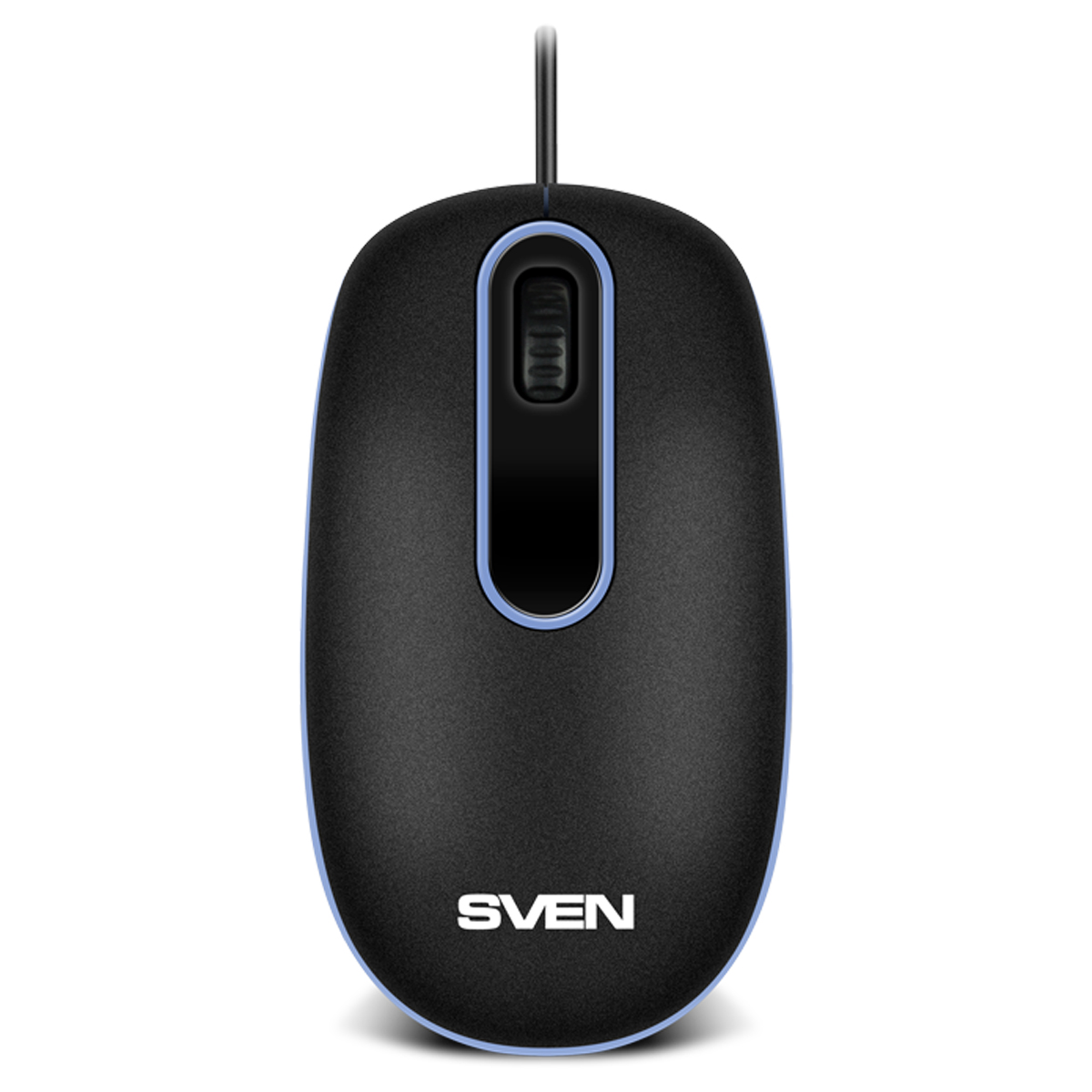 Мышь Sven RX-90, USB, черный, 2btn+Roll