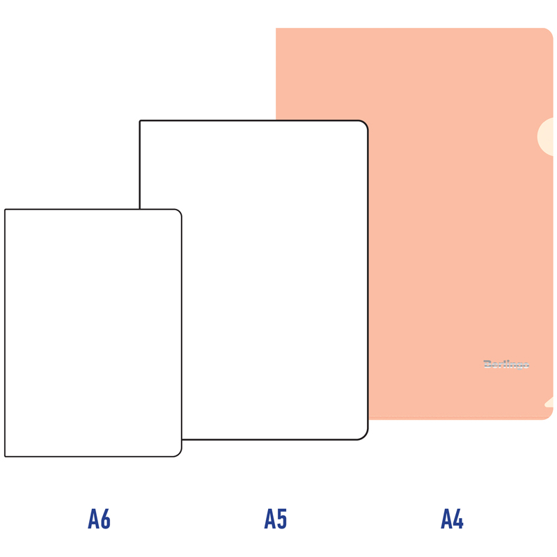 Толщина 180 мкм. Папка уголок Berlingo бесцветная. Папка уголок жесткая.