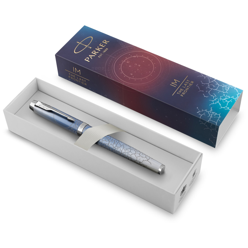 Ручка перьевая Parker "IM Special Edition Polar" синяя, 0,8мм, подарочная упаковка