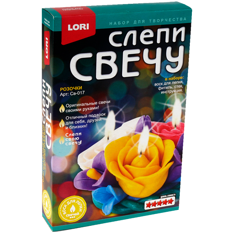 Набор Слепи Свечу Новогодняя Елочка Lori Набор Слепи Свечу Новогодняя Елочка Lori