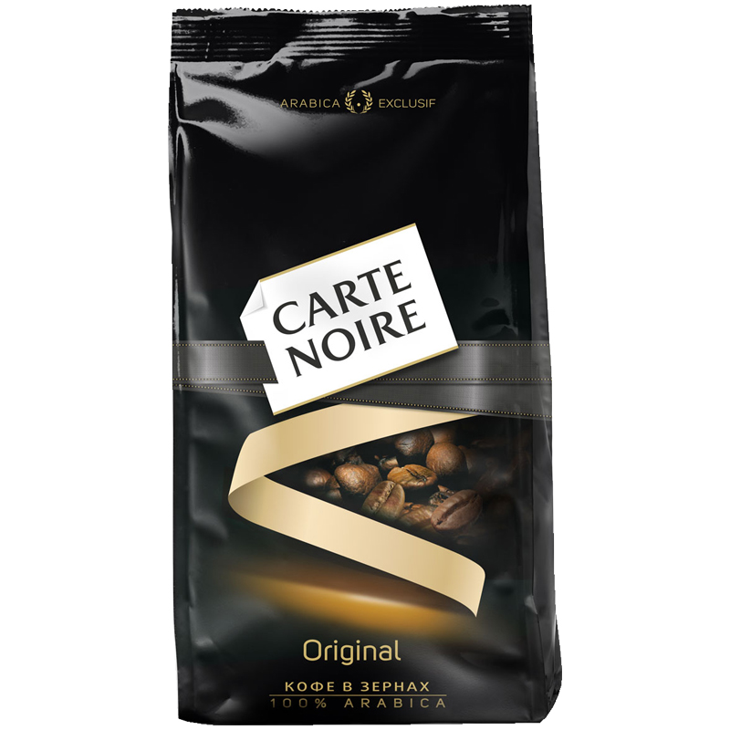 Кофе в зернах Carte Noire "Original", вакуумный пакет, 800г