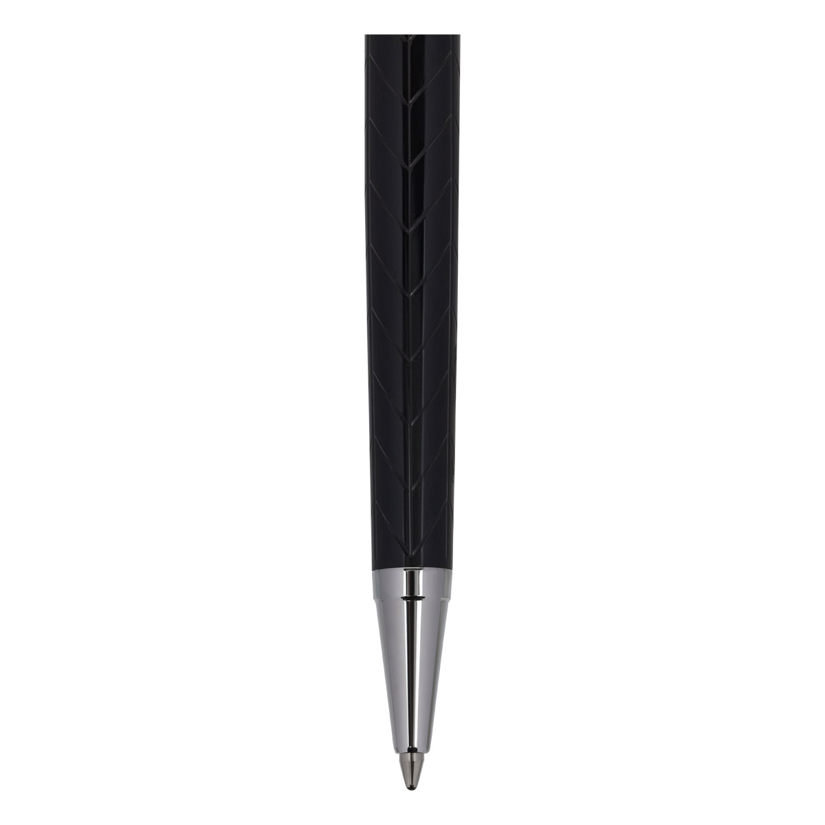 Ручка шариковая Delucci "Impero" синяя, 1,0мм, корпус черный/серебро, поворотн., подарочная упаковка