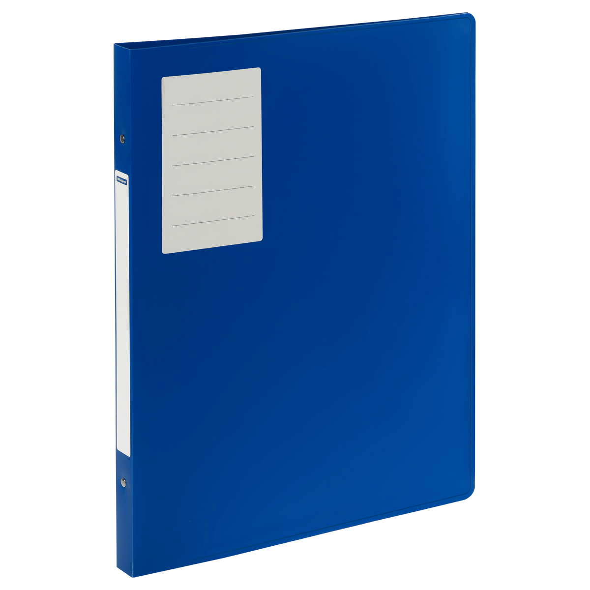 Папка на 4 кольцах OfficeSpace А3, 27мм, 800мкм, вертикальная, пластик, синяя