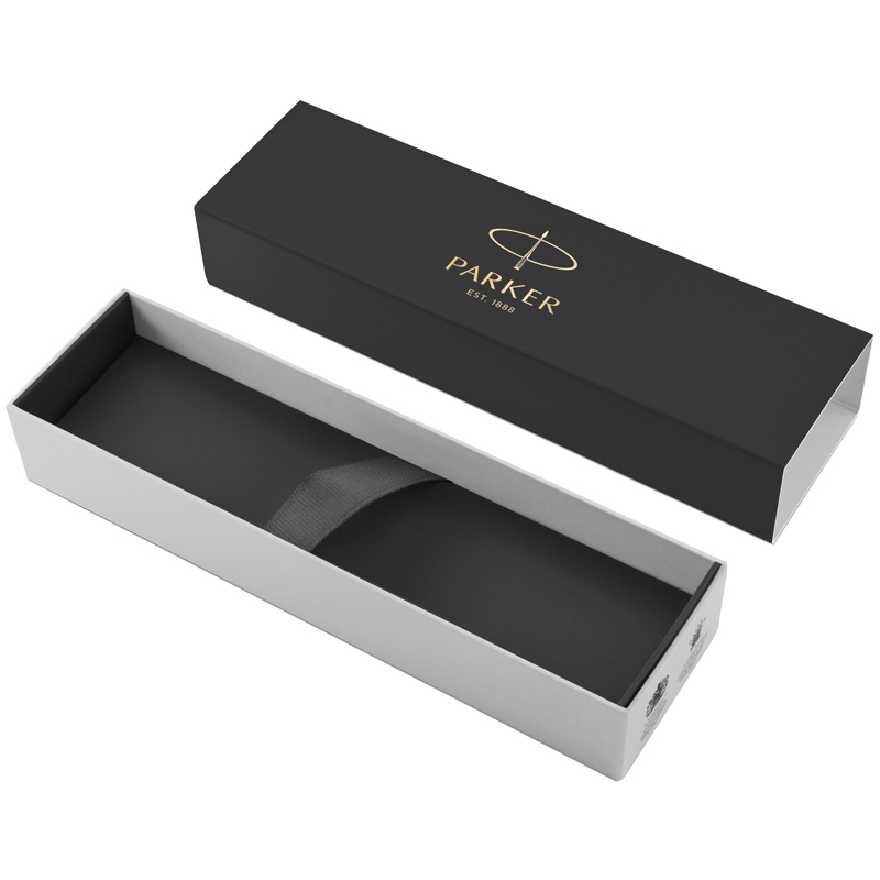 Ручка-роллер Parker "IM Premium Blue Grey СT" черная, 0,8мм, подарочная упаковка