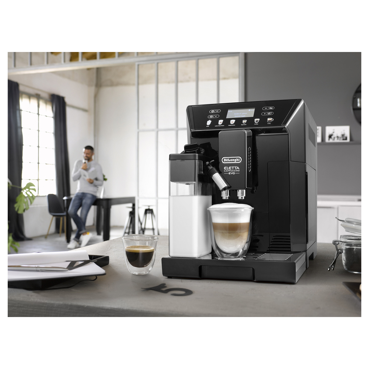 Delonghi eletta cappuccino evo ecam 46.860 b