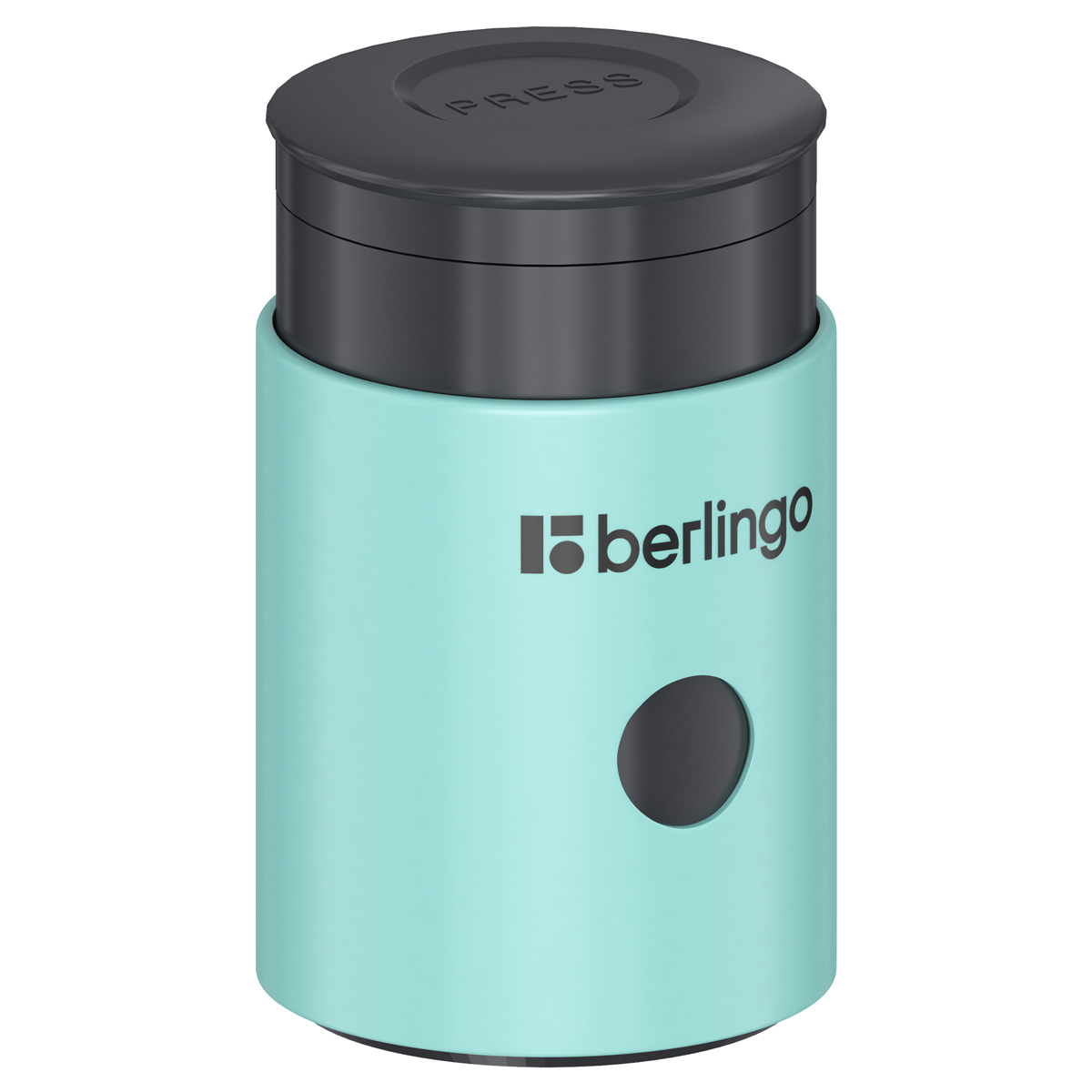 Точилка пластиковая Berlingo "Instinct" 1 отверстие, контейнер, ассорти, дисплей-бокс