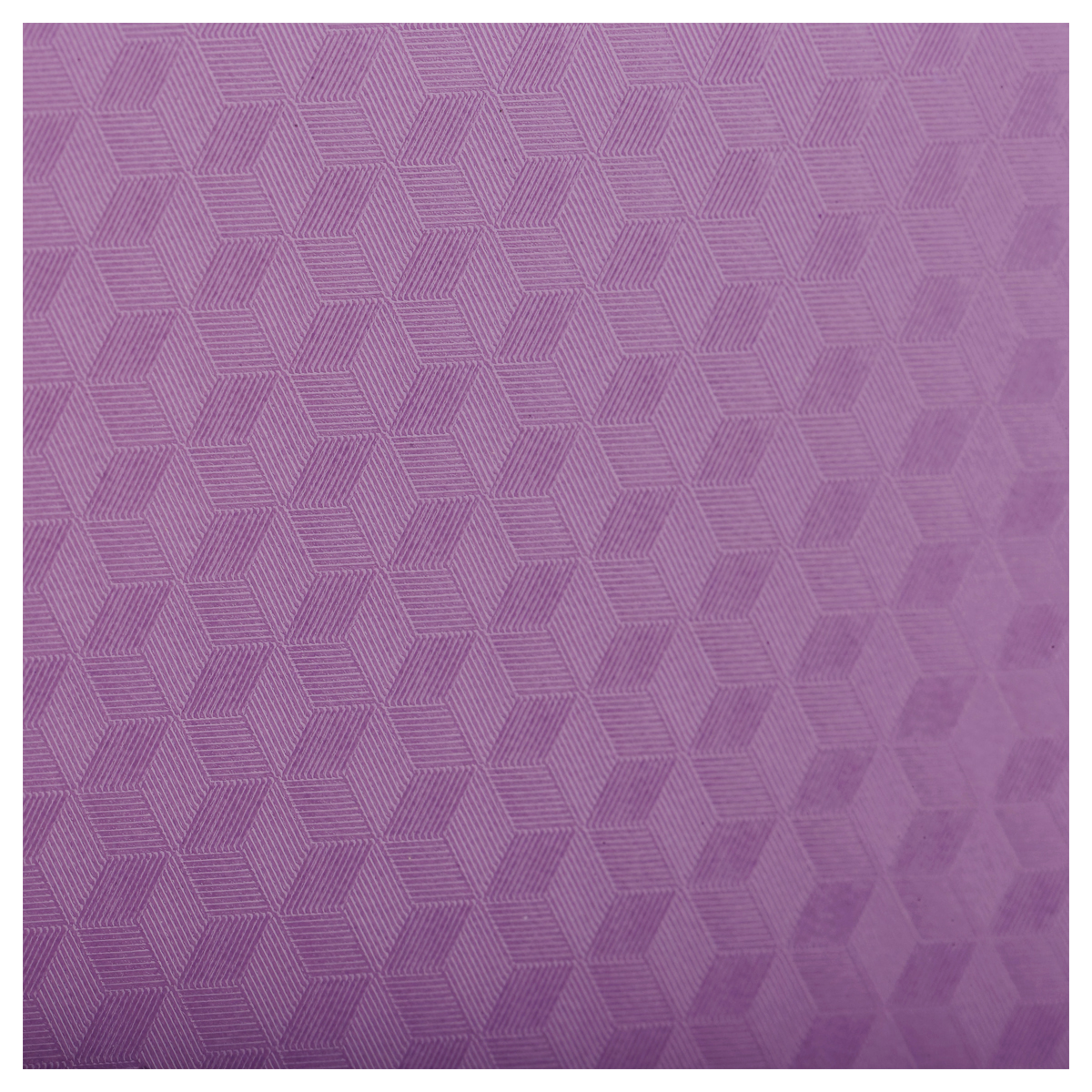 Папка на молнии СТАММ "Кристалл" А4, 500мкм, пластик, молния вокруг, фиолетовая