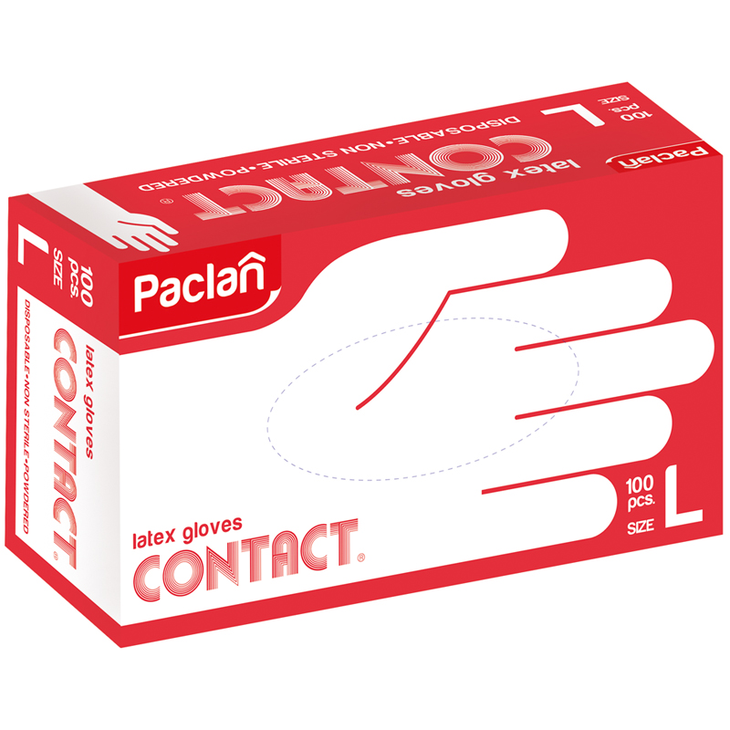 Перчатки Paclan contact латексные. Перчатки Paclan contact одноразовые латексные. Contact перчатки.