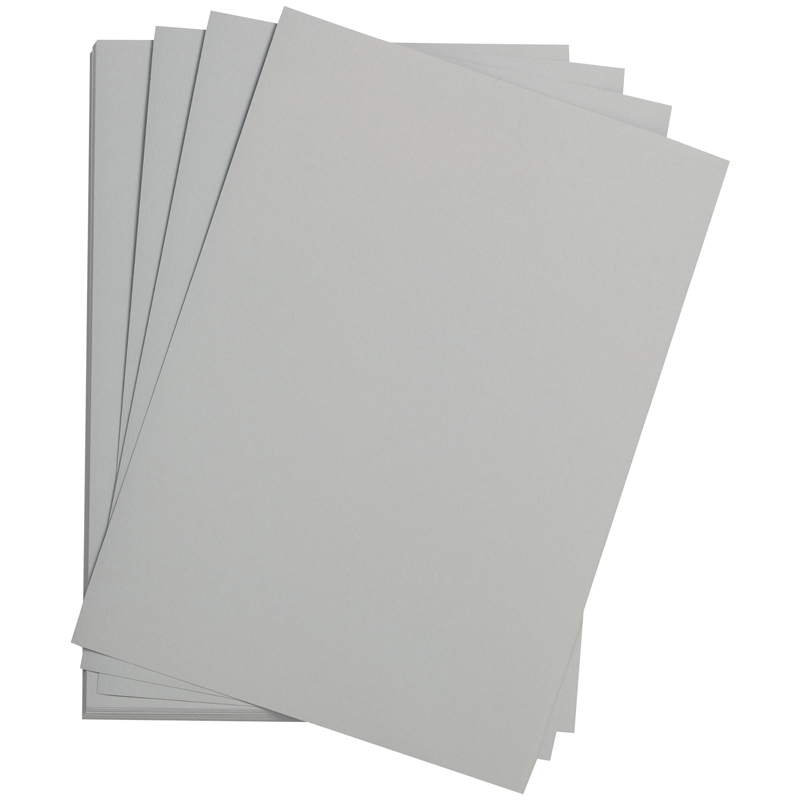 Цветная бумага 500*650мм, Clairefontaine "Etival color", 24л., 160г/м2, светло-синий, легкое зерно, 30%хлопка, 70%целлюлоза