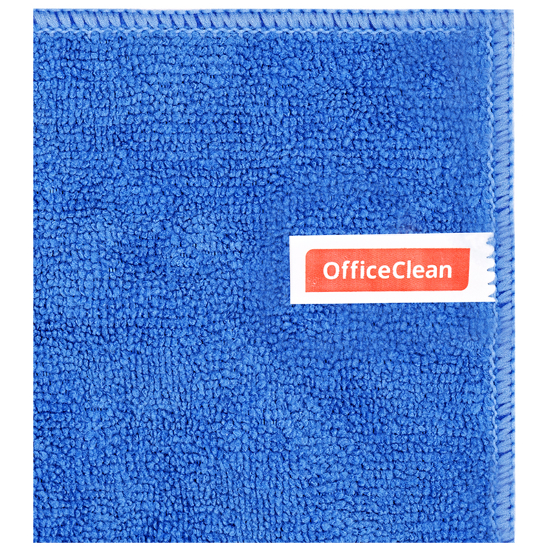 Тряпка для мытья пола OfficeClean "Люкс", микрофибра, 50*60см, индивид. упаковка