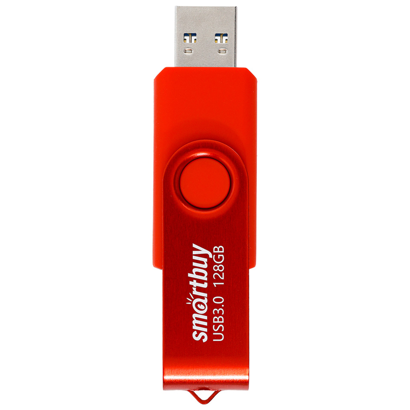 Память Smart Buy "Twist"  128GB, USB 3.0 Flash Drive, красный