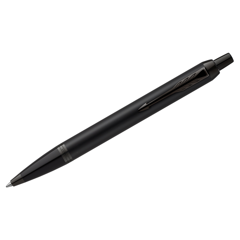 Ручка шариковая Parker "IM Achromatic Black" синяя, 1,0мм, подарочная упаковка