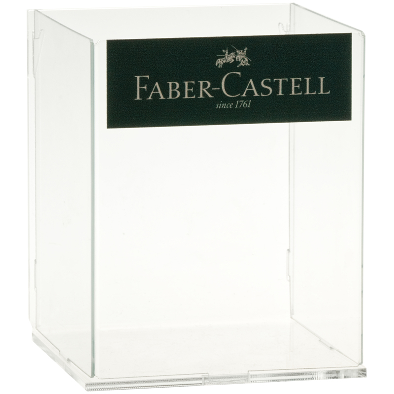Стакан Faber-Castell, 80*80*100 мм, ПЭТ