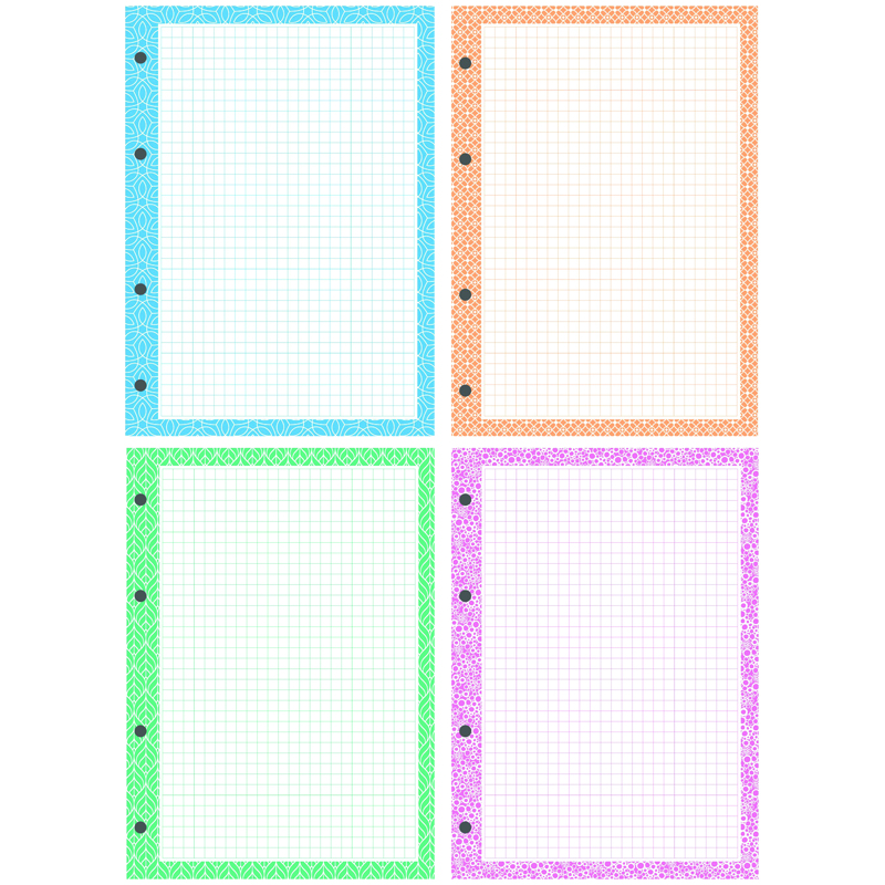 Сменный блок 200л., А5, OfficeSpace, 4 цвета, дизайнерский блок, пленка т/у