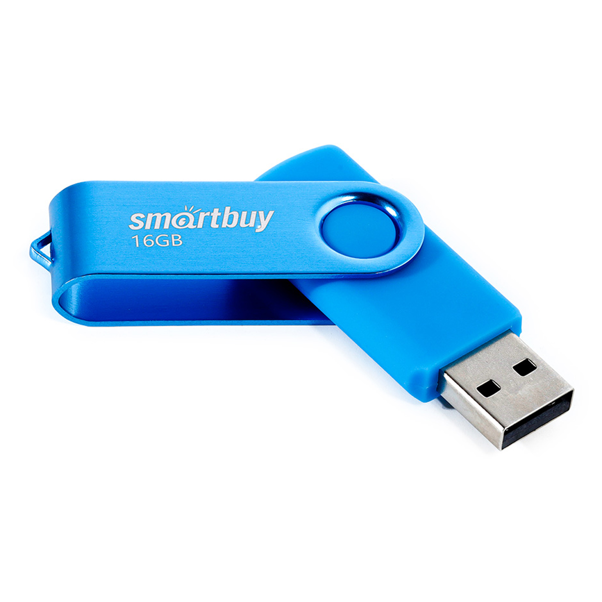 Память Smart Buy "Twist" 16GB, USB 2.0 Flash Drive, синий