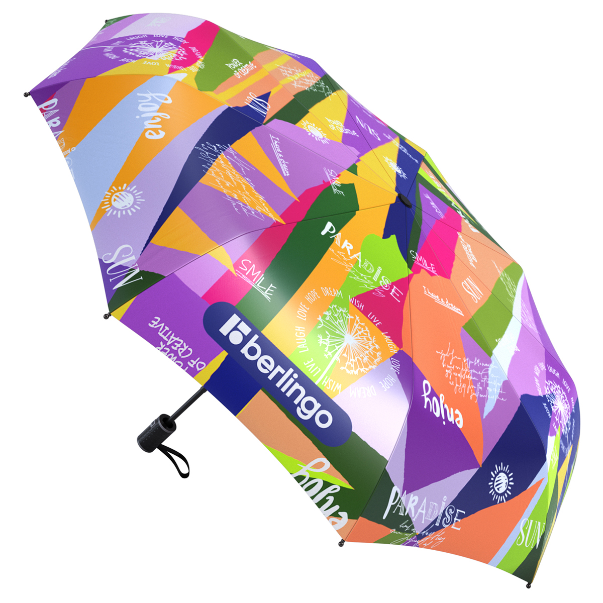 Зонт Berlingo "Jumble" с раздвижным стержнем