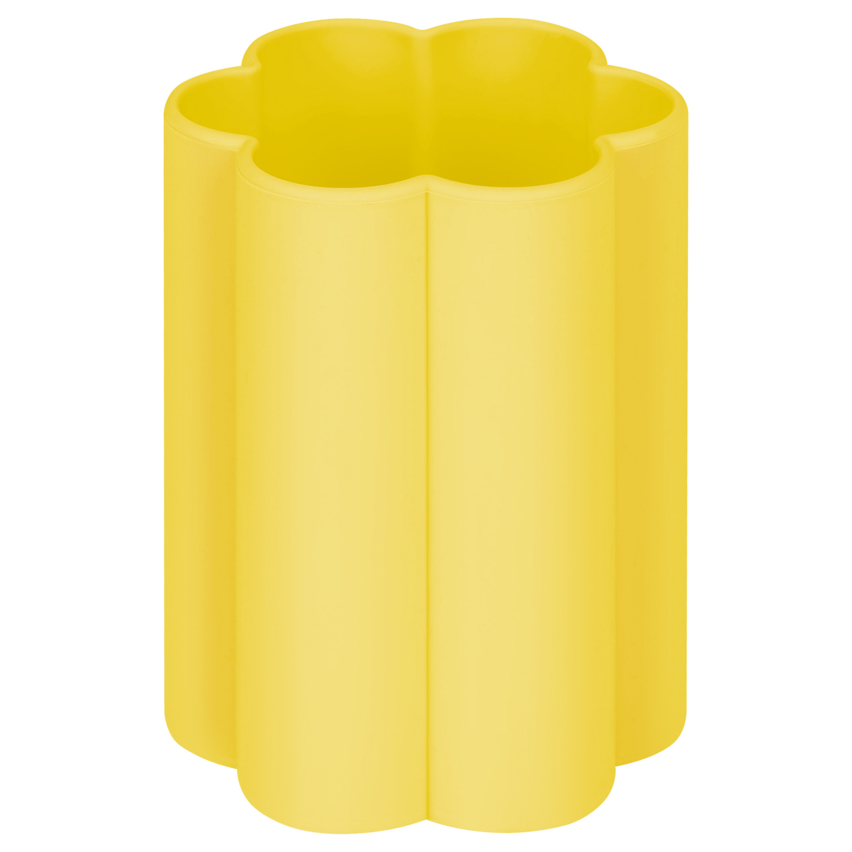Стаканчик для рисования Мульти-Пульти силиконовый фигурный желтый, 160 мл, европодвес