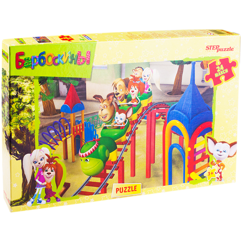 Пазл  24 эл. maxi Step Puzzle "Барбоскины"