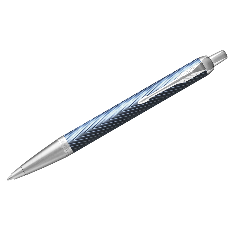 Ручка шариковая Parker "IM Premium Blue Grey CT" синяя, 1,0мм, подарочная упаковка