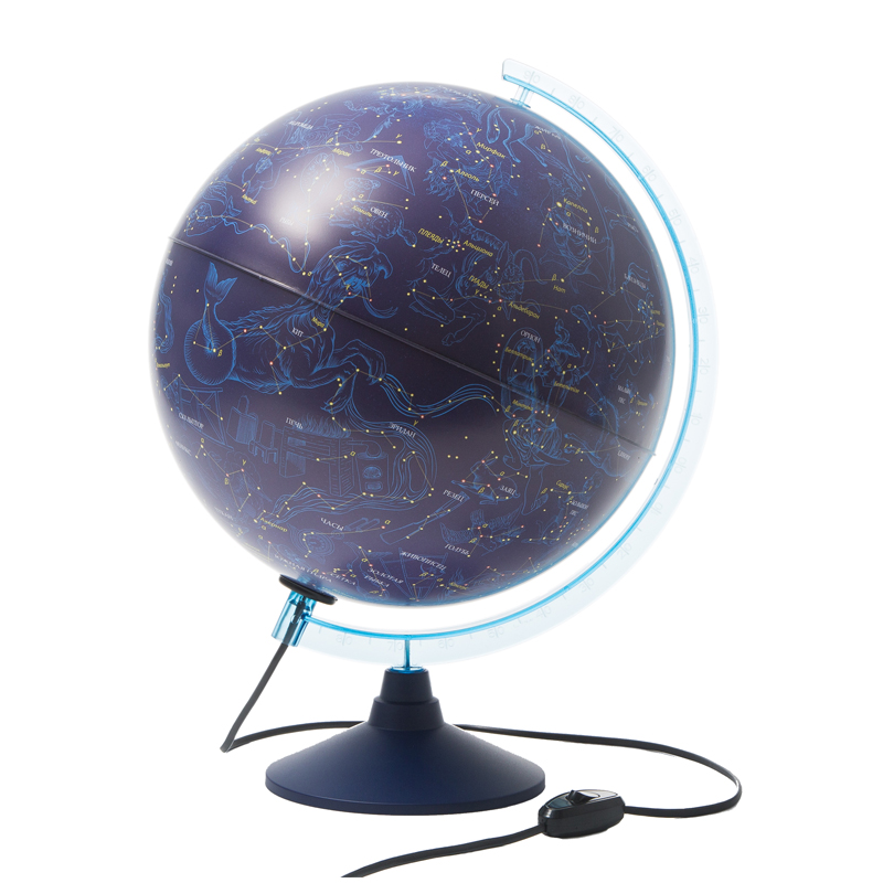 Глобус Звездного неба Globen, 32см, с подсветкой на круглой подставке