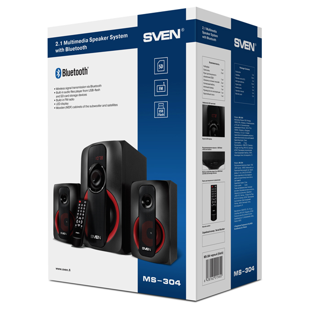 Sven black red. Акустика Sven MS-304. Акустическая система 2.1 Sven MS-304. Колонки Sven MS-304, черный. Колонки Свен МС 304.