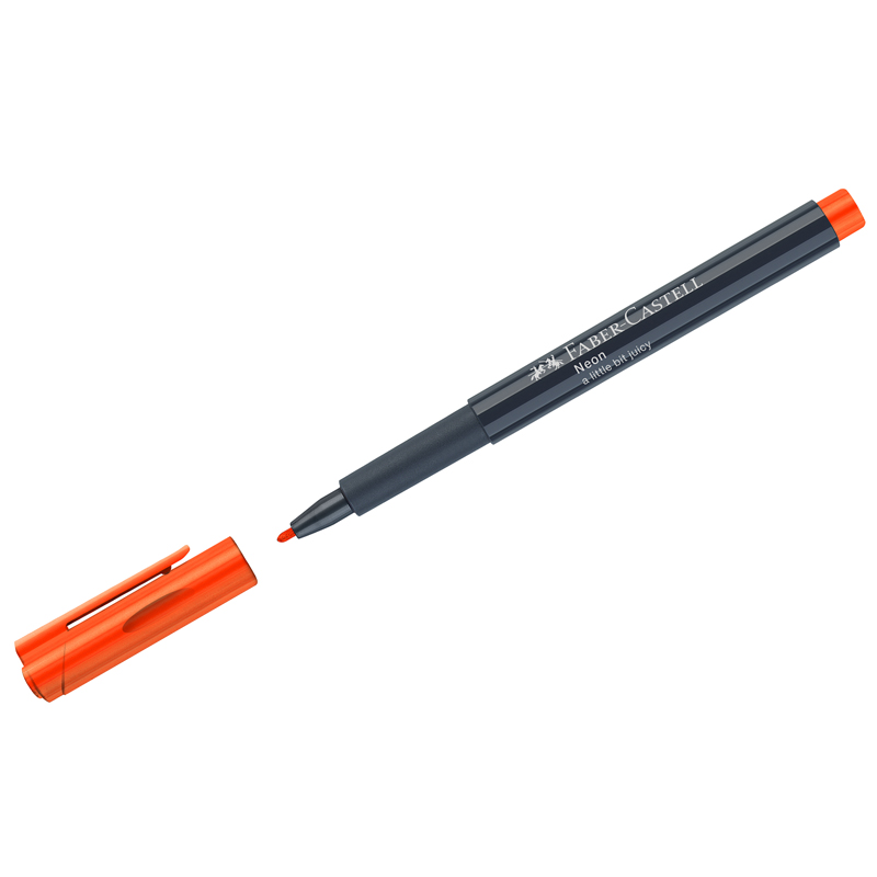 Маркер для декорирования Faber-Castell "Neon" цвет 115 оранжевый, пулевидный, 1,5мм