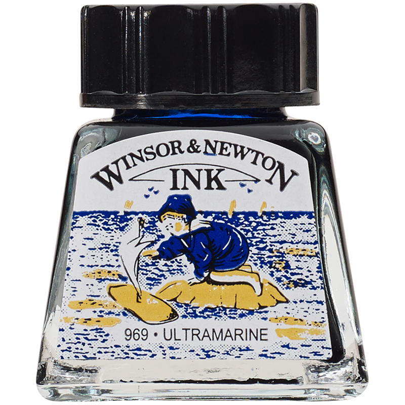 Tush Winsor Newton Dlya Risovaniya Ultramarinovyj Stekl Flakon 14ml Kupit Optom